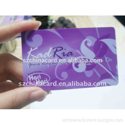 Factory High Quality plastic reusable smart card